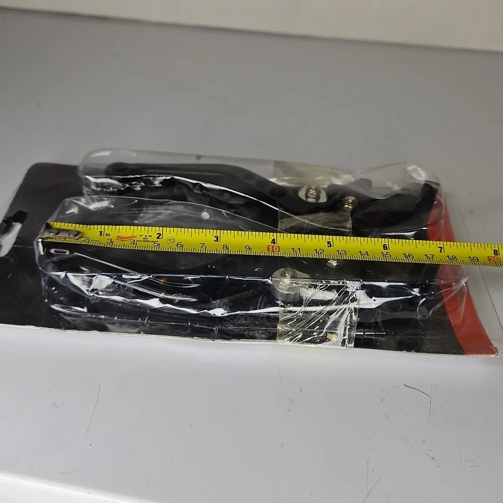 Black Motorcycle Brake and Clutch Lever Set